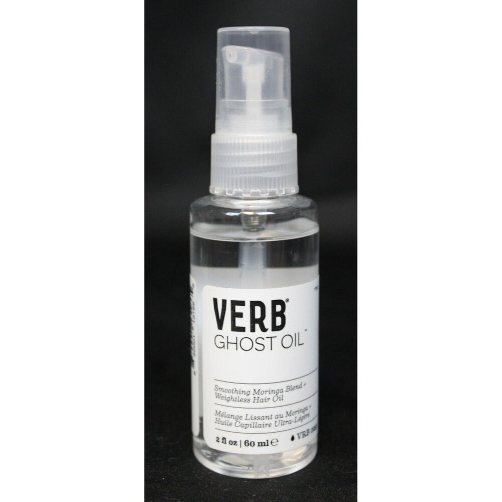 Verb Ghost Oil 60 mL Weightless Hair Smoothing Moringa Blend Anti-Frizz Shine
